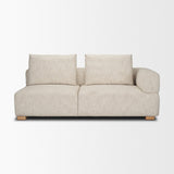 Warner Frame 2 Piece Long Sofa Set w/Back Cushions from Mercana - Luna Furniture