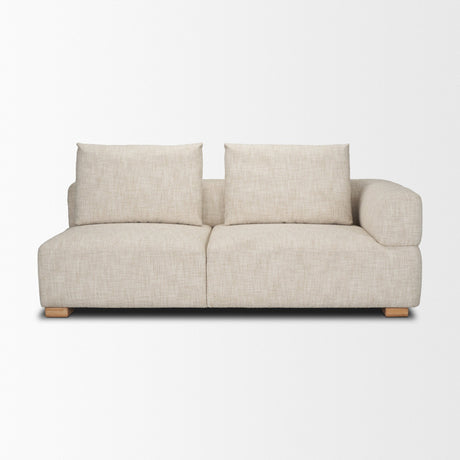 Warner Frame 2 Piece Long Sofa Set w/Back Cushions from Mercana - Luna Furniture