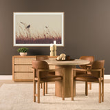 Travona Oak Wood w/ Travertine 6 Drawer Dresser from Mercana - Luna Furniture