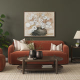 Butterfly Blossoms by Mercana Studio Hand-Embellished Textured Framed Canvas Artwork from Mercana - Luna Furniture
