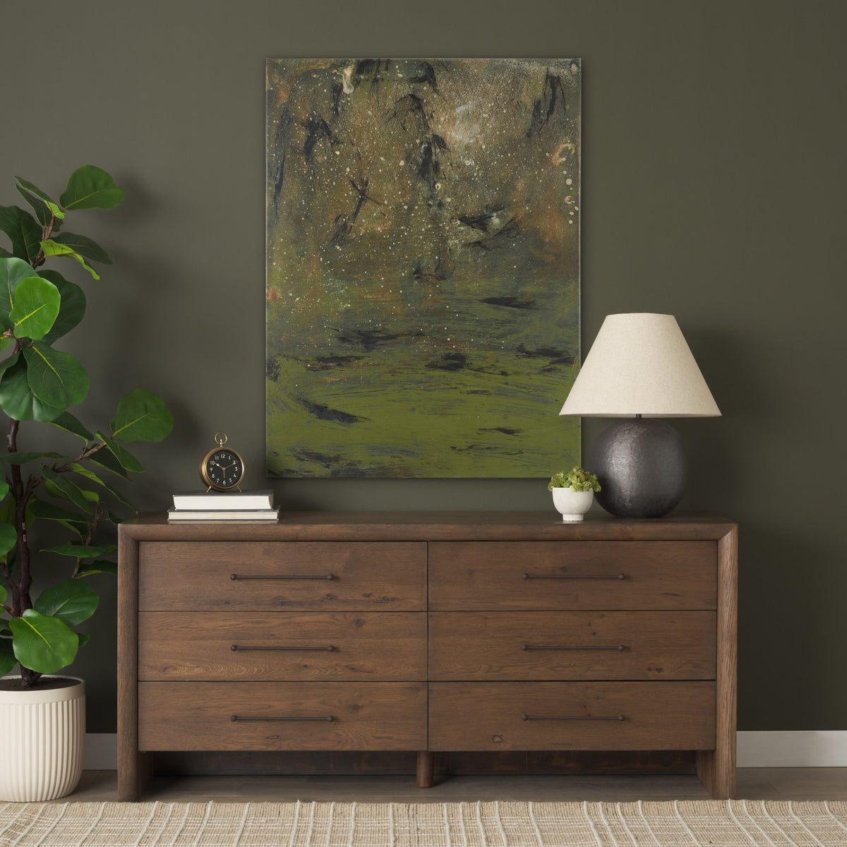 Subtle Stirring by Mercana Studio Hand-Embellished Textured Canvas from Mercana - Luna Furniture
