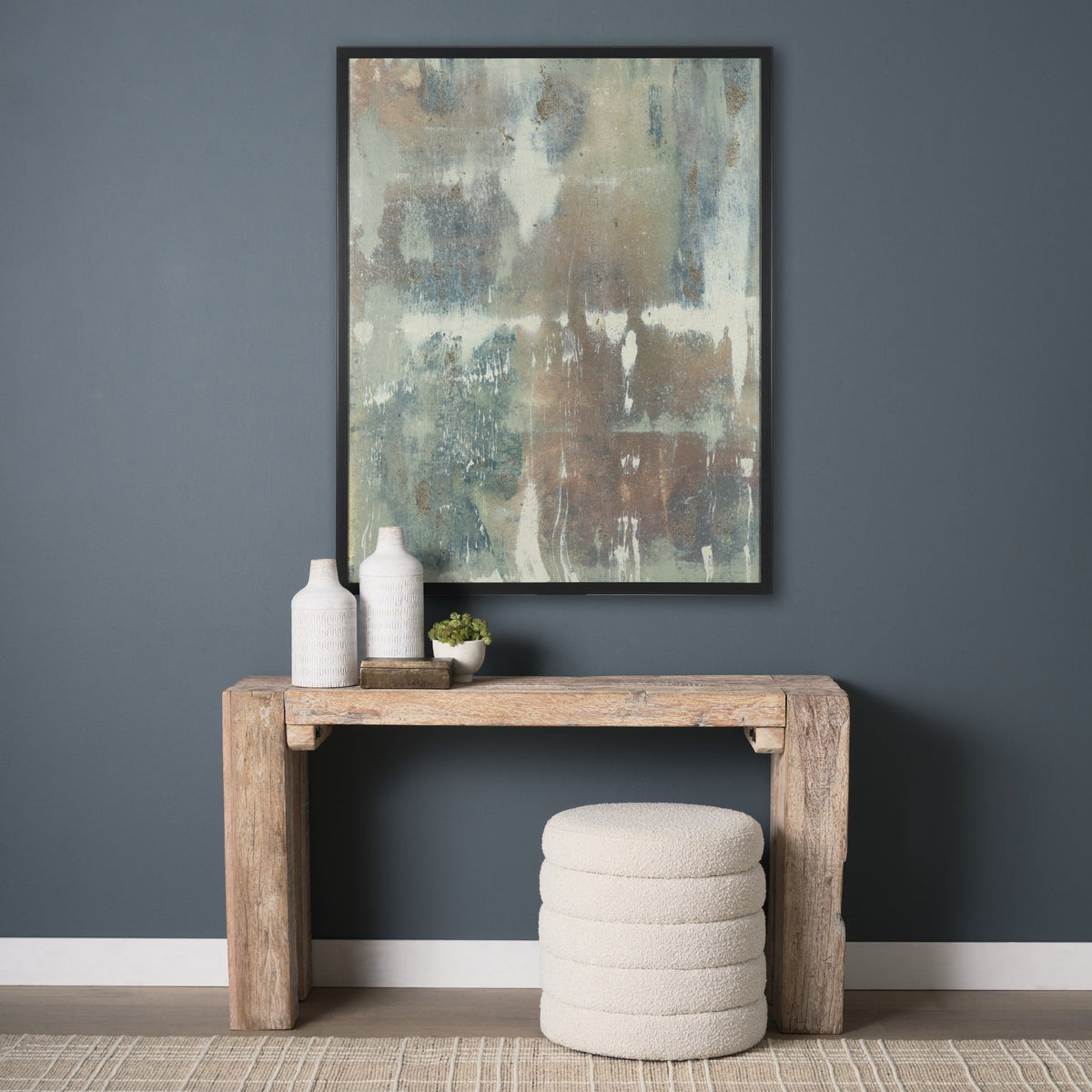 Relent by Ira Havuka Hand-Embellished Textured Framed Canvas Artwork from Mercana - Luna Furniture