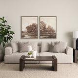 Calm Horizon II by Mercana Studio Hand-Embellished Textured Framed Canvas from Mercana - Luna Furniture