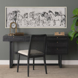 Pony Sketches II by Mercana Studio Hand-Embellished Framed Artwork Matted under Glass from Mercana - Luna Furniture