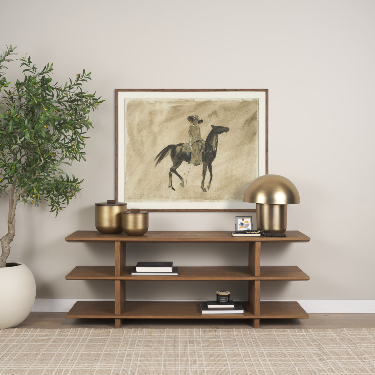 Sablette by Mercana Studio Textured Framed Artwork Matted under Glass from Mercana - Luna Furniture
