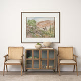 Red Rock Country I by Mercana Studio Hand-Embellished Framed Artwork Matted under Glass from Mercana - Luna Furniture