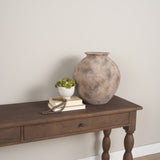 Mattone 15.9H Rustic Weather Terracotta Vase from Mercana - Luna Furniture