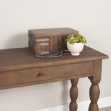Vesta Walnut Wood Decorative Box
