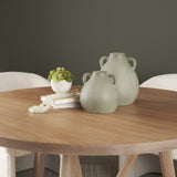 Cantara Small Sage Green Ceramic Milk Jug w/ Handles from Mercana - Luna Furniture