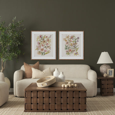 Atelier des Fleurs II by Mercana Studio Framed Artwork Matted under Glass from Mercana - Luna Furniture