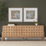 Fresh Flowers I by Mercana Studio Hand-Embellished Framed Artwork Matted under Glass from Mercana - Luna Furniture