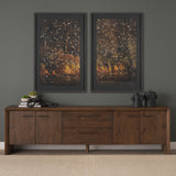 Gilded Flight by Chad Mackay Textured Framed Photo Print Matted under Glass (Set of 2) from Mercana - Luna Furniture