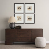 Fedora by Mercana Studio Hand-Embellished Textured Framed Artwork Matted under Glass from Mercana - Luna Furniture