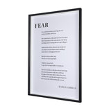 Fear by Mercana Studio a Hand Embellished Textured Framed Art Photograph Matted under Glass from Mercana - Luna Furniture