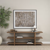 Caldo Brown Marble Base w/ Frosted Glass Globe Table Lamp from Mercana - Luna Furniture