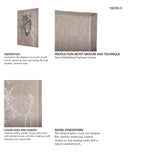Sketch of animal VI (Pony) by Mercana Studio a Hand Embellished Textured Canvas from Mercana - Luna Furniture