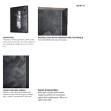 Numbers I by Mercana Studio a Hand Embellished Textured Canvas from Mercana - Luna Furniture