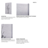 Botanical sketches II (Grey) by Mercana Studio a Hand Embellished Textured Canvas from Mercana - Luna Furniture