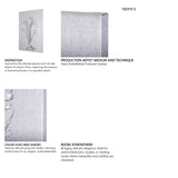 Botanical sketches III (Grey) by Mercana Studio a Hand Embellished Textured Canvas from Mercana - Luna Furniture