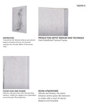 Botanical sketches IV (Grey) by Mercana Studio a Hand Embellished Textured Canvas from Mercana - Luna Furniture