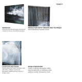 Stormy Skies II by Mercana Studio a Hand Embellished Textured Canvas from Mercana - Luna Furniture