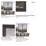 Grey Day II by Mercana Studio a Hand Embellished Textured Framed Canvas from Mercana - Luna Furniture