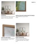 Aromatic Rose by Mercana Studio a Hand Embellished Textured Framed Canvas from Mercana - Luna Furniture