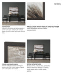 Quiet Horizons I by Mercana Studio Hand-Embellished Textured Framed Canvas Artwork from Mercana - Luna Furniture