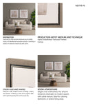 Glazed Echoes White I by Cartissi Hand-Embellished Textured Framed Canvas Artwork from Mercana - Luna Furniture