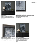 Community 4C by Mercana Studio Hand-Embellished Textured Framed Canvas Artwork from Mercana - Luna Furniture