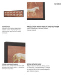 Even Cadence by Eadweard Muybridge Hand-Embellished Textured Framed Canvas Artwork from Mercana - Luna Furniture
