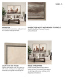 Quiet Horizon II by Mercana Studio Hand-Embellished Textured Framed Canvas Artwork from Mercana - Luna Furniture