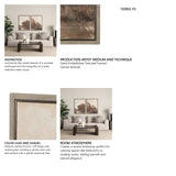 Calm Horizon I by Mercana Studio Hand-Embellished Textured Framed Canvas Artwork from Mercana - Luna Furniture