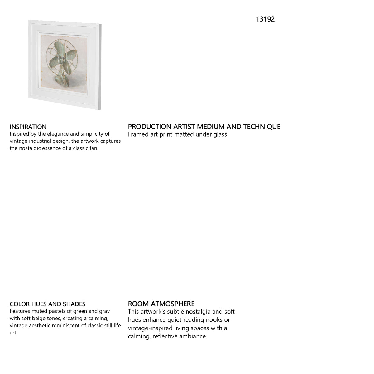Old School II by Ethan Harper a Framed Art Print Matted under Glass from Mercana - Luna Furniture