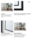 Arrangement III by Hiraki a Framed Art Print Matted under Glass from Mercana - Luna Furniture