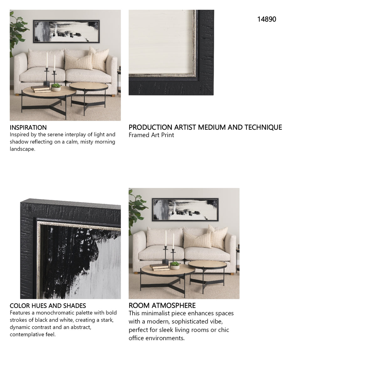 Alone I by Mercana Studio a Framed Art Print from Mercana - Luna Furniture