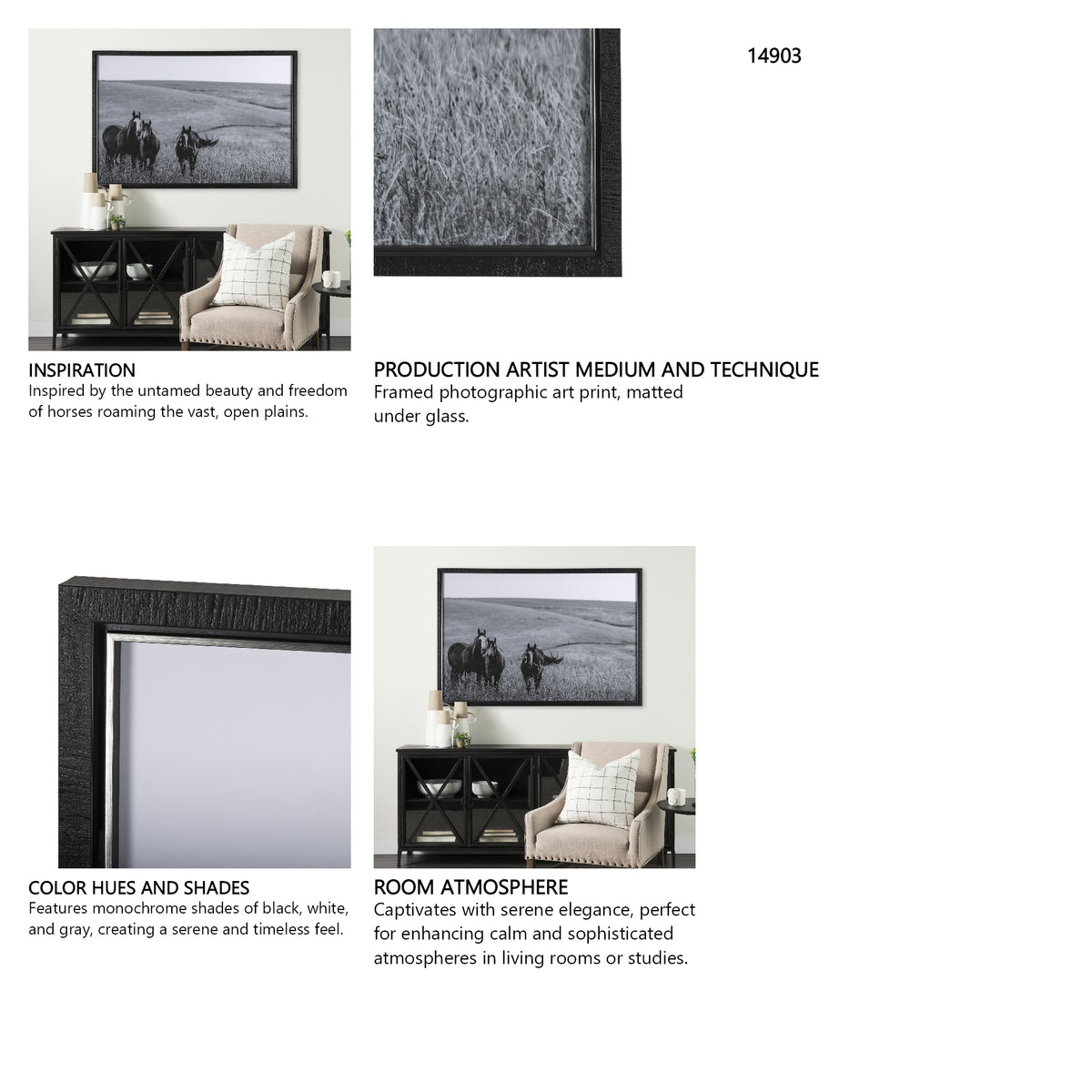 Montana Moves by Mercana Studio a Framed Photo Art Print Matted under Glass from Mercana - Luna Furniture