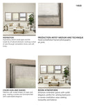 Ecru by Mercana Studio a Hand Embellished Textured Framed Art Photograph Matted under Glass from Mercana - Luna Furniture