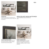 Rainy Day Inspiration II by Mercana Studio a Hand Embellished Textured Framed Art Print from Mercana - Luna Furniture