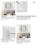 Plume II by Studio M a Framed handmade Original Artwork from Mercana - Luna Furniture