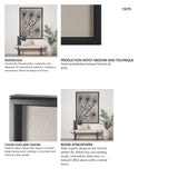 Simple Floral-Grow by Mercana Studio a Hand Embellished Textured Framed Art Print from Mercana - Luna Furniture