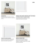 Continuous Strand II by Studio M a handmade Original Framed Artwork under Glass from Mercana - Luna Furniture