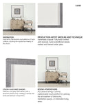 White Moon by Studio M a handmade Original Framed Artwork under Glass from Mercana - Luna Furniture