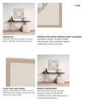 String Net II by Studio M a handmade Original Framed 3D Textured Artwork under Glass from Mercana - Luna Furniture
