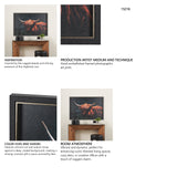 Fozzie by Chad Mackay a Hand Embellished Textured Framed Photo Art Print from Mercana - Luna Furniture