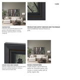 Etched Silouette VI by Mercana Studio a Hand Embellished Textured Framed Art Print from Mercana - Luna Furniture