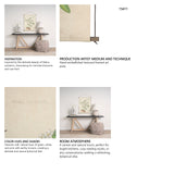 Botanical Study-Malus Sylvestris by Mercana Studio a Hand Embelished Textured Framed Art Print from Mercana - Luna Furniture