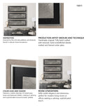 Igneous by Studio M a handmade Original Framed Artwork under Glass from Mercana - Luna Furniture