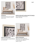 Cat Sketch by Mercana Studio a Hand Embellished Framed Art Print Matted under Glass from Mercana - Luna Furniture
