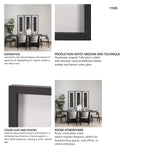 Bamboo Relief I by Studio M a handmade Original Framed Artwork under Glass from Mercana - Luna Furniture